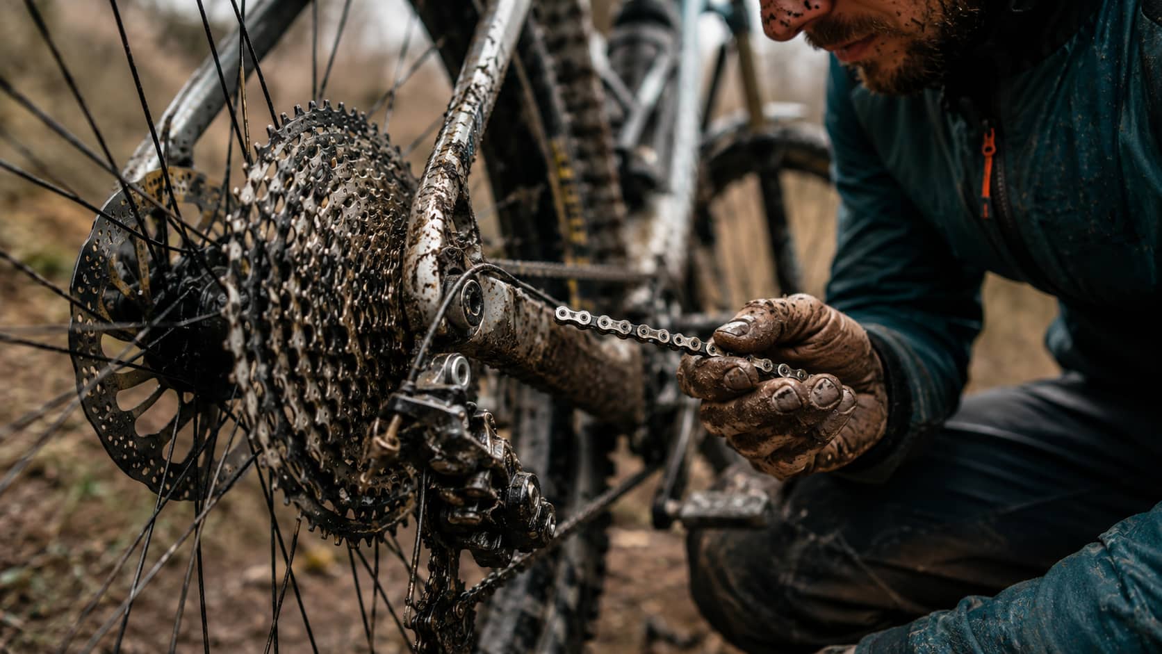 Obraba verige in pogona MTB: kako preprečiti drago menjavo kasete